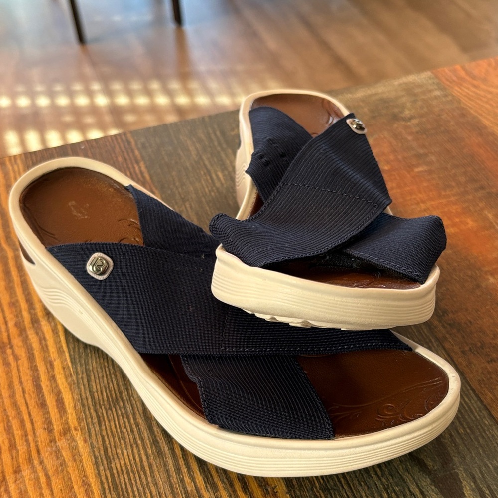 Women's Navy Sandals